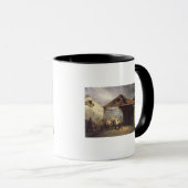 Een aansteker met een paard mok (Voorkant rechts)