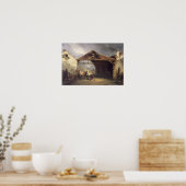 Een aansteker met een paard poster (Keuken)