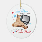 Een aantal helden Draag kapen, mijnenkruiwagens Keramisch Ornament (Links)