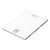 Een aantekening van het Inspirerend Rainbow Teache Notitieblok (Linkerzijde)