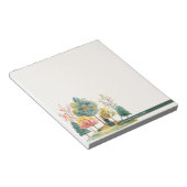 Een aantekening van het Schattige Botanisch Bos No Notitieblok (Schuin)