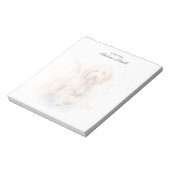 Een aantekening van het Schattigee Golden Doodle M Notitieblok (Linkerzijde)