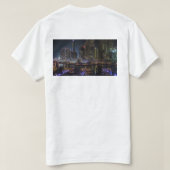 Een aantrekkelijk T-shirt met afbeeldingen uit Dub (Design achterkant)