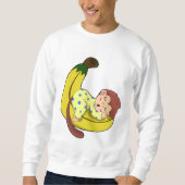 Een aap die slaapt in de pyjama trui (Voorkant)