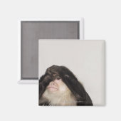 Een aap die zijn ogen bedekt magneet (Voorkant / Achterkant)