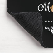 Een aap. Grappig Gezegde, Nerdy. Altijd jezelf zij Muismat (Hoek)