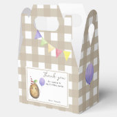 Een aardappel Eerste verjaardag Dank u Bedankdoosjes (Geopend)