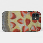 Een aardbeientaart Case-Mate iPhone case (Achterkant (horizontaal))