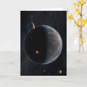 Een aarde-achtige planeet rijk aan koolstof en dro kaart (Gele Bloem)