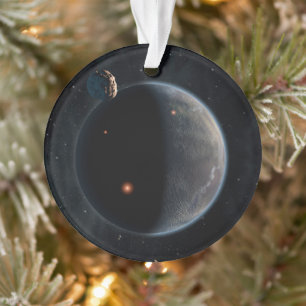 Een aarde-achtige planeet rijk aan koolstof en dro ornament