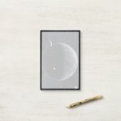 Een aarde-achtige planeet rijk aan koolstof en dro post-it® notes (Op bureau)