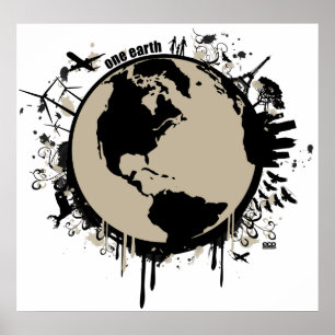 Eén Aarde-Poster Poster