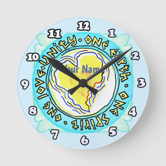 Eén Aarde Ronde Klok (Voorkant)