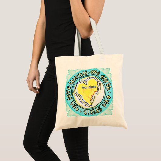 Eén Aarde Tote Bag (Voorkant (product))