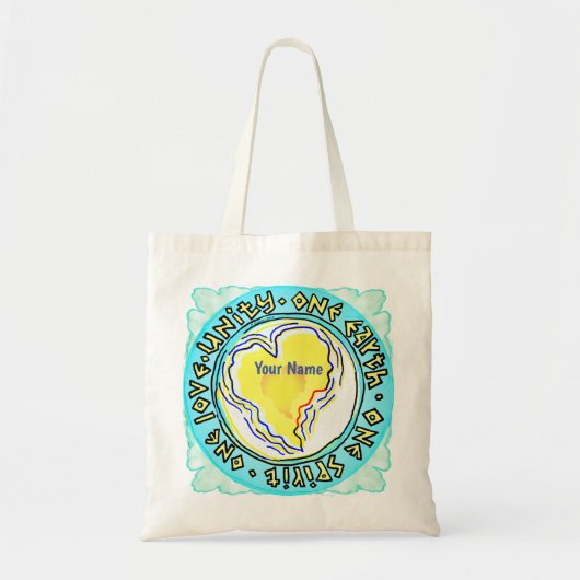 Eén Aarde Tote Bag (Voorkant)