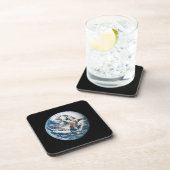 Een aarde van het Apollo 10 ruimteschip. Bier Onderzetter (Rechterzijde)