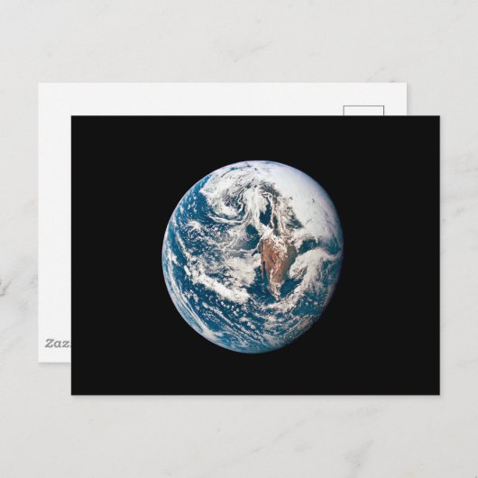 Een aarde van het Apollo 10 ruimteschip. Briefkaart (Voorkant / Achterkant)