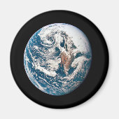 Een aarde van het Apollo 10 ruimteschip. Magneet (Voorkant)