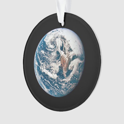 Een aarde van het Apollo 10 ruimteschip. Ornament (voorkant)