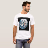 Een aarde van het Apollo 10 ruimteschip. T-shirt (Voorkant volledig)