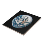 Een aarde van het Apollo 10 ruimteschip. Tegeltje (Zijkant)