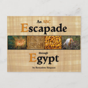 Een ABC Escapade door Egypte Briefkaart