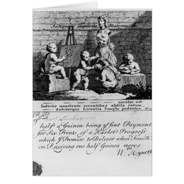 Een abonnement voor 'een Harlot' (Voorkant)