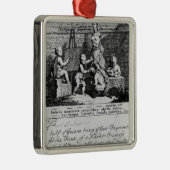 Een abonnement voor 'een Harlot' Metalen Ornament (Rechts)