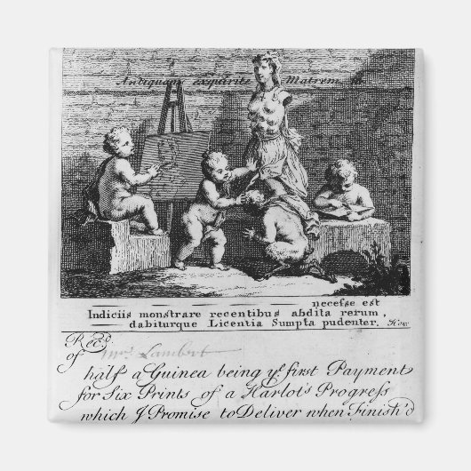 Een abonnementskaartje voor 'A Harlot's Magneet (Voorkant)