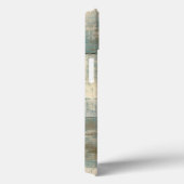 Een Abstract in blauw en bruin Case-Mate iPhone Case (Achterkant / Rechts)