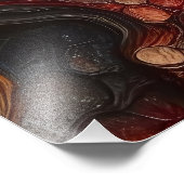 Een Abstract kunstwerk 25 - Fotovergroting Foto Afdruk (Hoek)