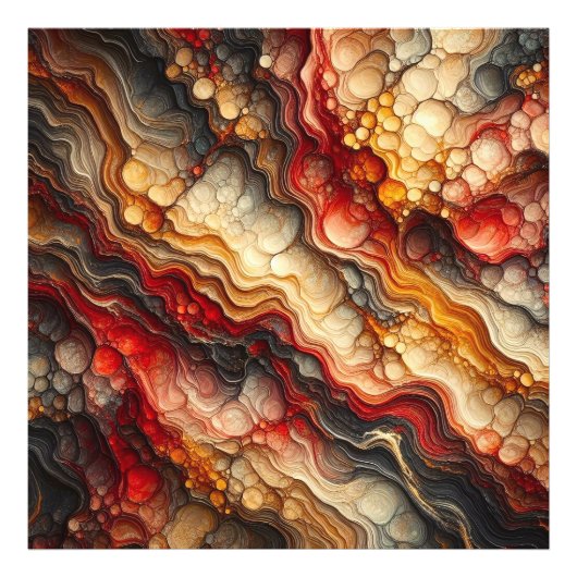 Een Abstract kunstwerk 25 - Fotovergroting Foto Afdruk (Voorkant)