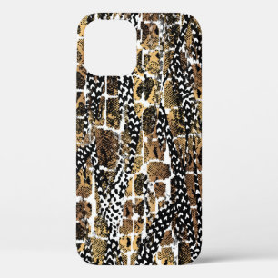 Een abstract ontwerp dat een dierlijke huid transf Case-Mate iPhone case