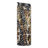 Een abstract ontwerp dat een dierlijke huid transf thermosbeker (Geroteerd rechts)