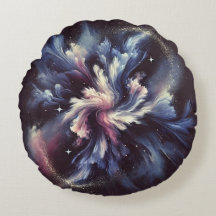 Een abstract ontwerp van een sterrenstelsel dat he