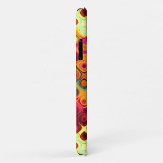 Een Abstract patroon van rode vloeibare regenboog  Case-Mate iPhone Case (Achterkant/rechts)