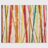 een abstract schilderij cadeaupapier (Vlak)