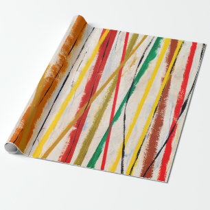 een abstract schilderij cadeaupapier