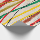 een abstract schilderij cadeaupapier (Hoek)