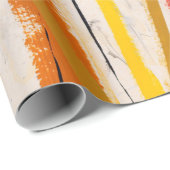 een abstract schilderij cadeaupapier (Rol Hoek)