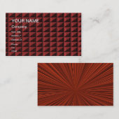 Een abstract visitekaartje voor u om aan te passen (Voorkant / Achterkant)