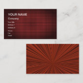 Een abstract visitekaartje voor u om aan te passen (Voorkant / Achterkant)