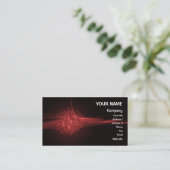 Een abstract voor u om aan te passen visitekaartje (Staand voorkant)