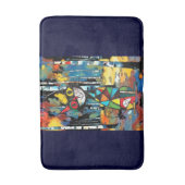 Een Abstracte dag Badmat (Voorkant Verticaal)