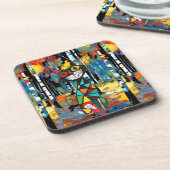 Een Abstracte dag Bier Onderzetter (Linkerzijde)