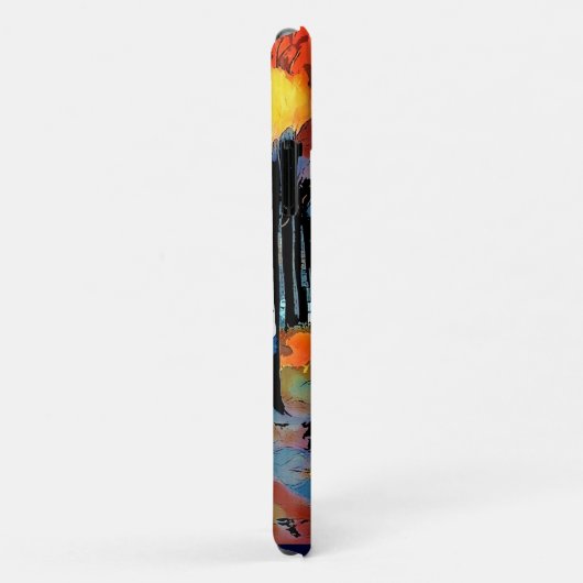 Een Abstracte dag Case-Mate iPhone Case (Achterkant/rechts)