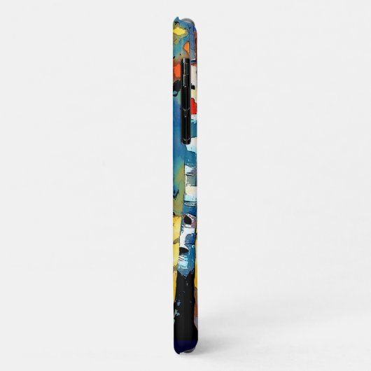 Een Abstracte dag Case-Mate iPhone Case (Achterkant/links)