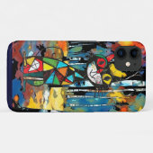 Een Abstracte dag Case-Mate iPhone Case (Achterkant (horizontaal))