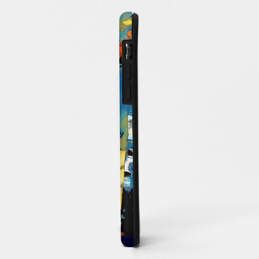 Een Abstracte dag Case-Mate iPhone Case (Achterkant/links)