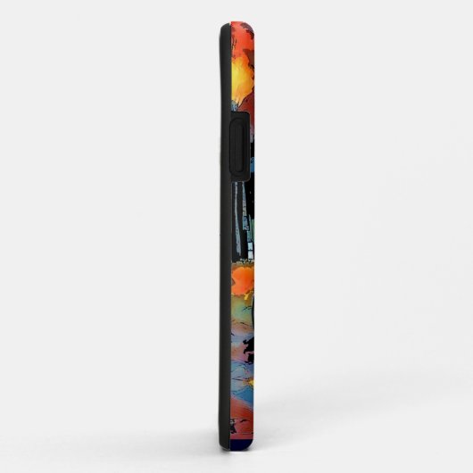 Een Abstracte dag Case-Mate iPhone Case (Achterkant/rechts)